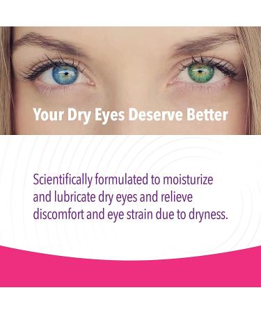 iVIZIA Sterile Lubricant Eye Drops - Preservative-Free Dry Eye Relief 0.33 fl oz (Pack of 2) - Contact Lens Friendly & Moisturizing - Buy Online on GoSupps.com