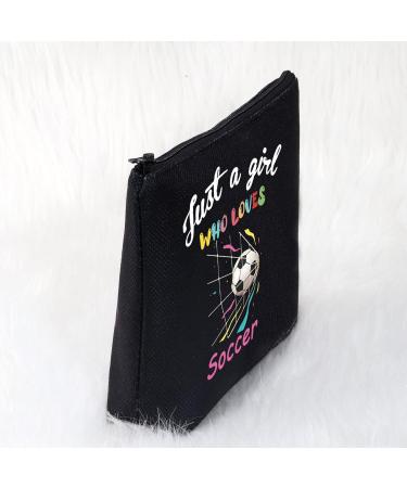 Shop Cmnim Girl Football Gifts Soccer Makeup Bags & Travel Cosmetic Bags for Soccer Fans Perfect Gifts for Girls Who Love Football - Buy Online on GoSupps.com