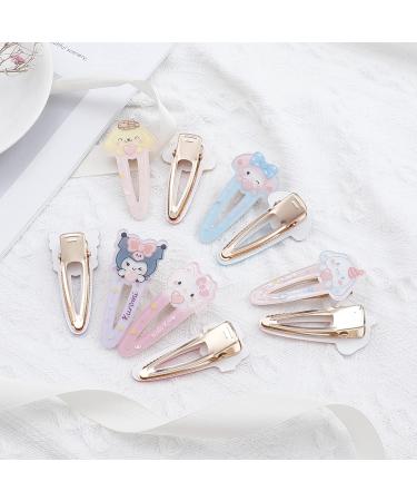 10PCS Kitty Cat Hair Clips - Cute Cartoon Hairpins for Women and Girls - Buy Online on GoSupps.com