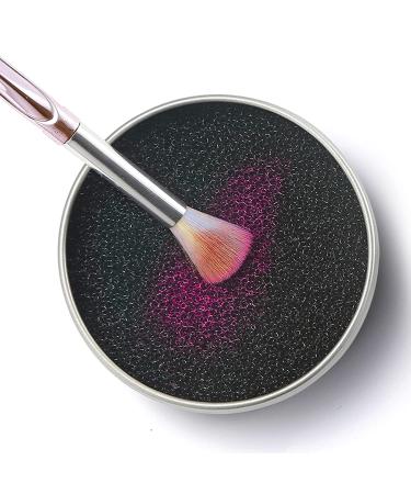 TailaiMei Color Removal Cleaner Sponge - Quick & Easy Makeup Brush Cleaning Solution - No Water or Chemicals Needed - Instantly Switch Eyeshadow Colors - Black - Buy Online on GoSupps.com