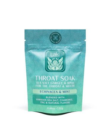 Laki Naturals Throat Soak Pouch of Echinacea & Mint with Scoop