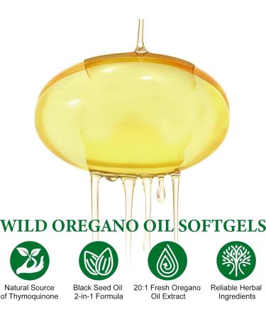 Huile d'origan aux graines noires huile d'origan with Black Seed Oil - Buy Online on GoSupps.com