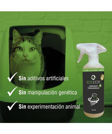 Buy Ecodor UF2000 4Pets Urine Odor Neutralizers Duo Pack (2x 500ml) - 100% Organic Powerful Formula for Dogs Cats & Small Animals - Buy Online on GoSupps.com