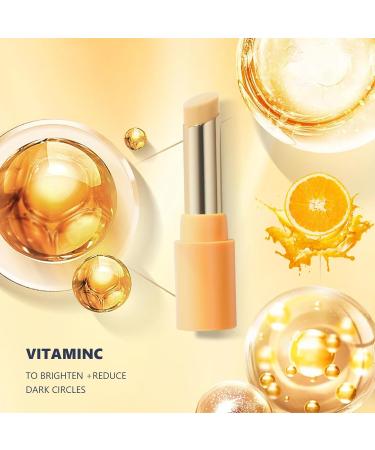 YFKEJI Revive Glow Vitamin C Eye Balm - Hydrating Eye Cream - Glow Eye Balm Stick Brightening and Reducing Dark Circle Reduces Puffiness 2PC - Buy Online on GoSupps.com