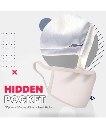 Trump Face Mask 3-Pack | Reusable & Washable Anti-Dust Balaclava | Breathable Face Cover with Carbon Filter Slot | MAGA Fashion Mask for Men & Women | Ideal for Outdoor & Indoor Use - Buy Online on GoSupps.com