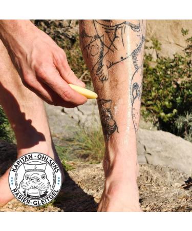  Kapit n Ohlsen Shaving Lubricant Gel Solid Shaving Gel Shaving Foam for Men and Women with Cocoa Butter for a Smooth Shave - Buy Online on GoSupps.com