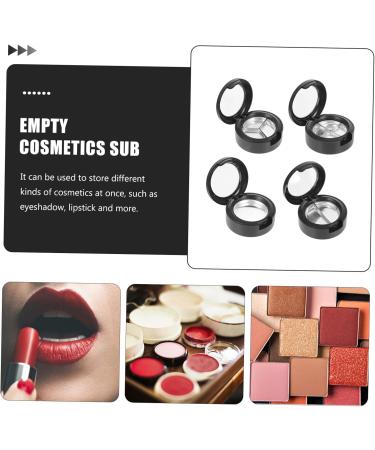 SKISUNO 8 Pcs Eye Shadow Box Clear Cosmetic Case Cosmetic Pans Magnetic Makeup Empty Makeup Blush Plastic - Buy Online on GoSupps.com