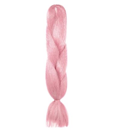 American Dream Brilliant Jumbo Kanekelon Braid for Hair Weaves Dreads and Avant Garde Creative Styling Baby Pink