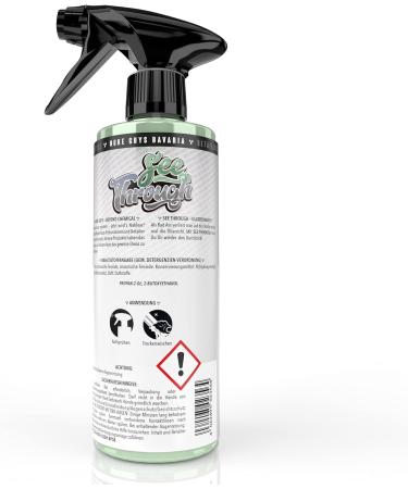 Premium Auto Glass Cleaner Nuke Guys Lake Through 500ml Spray Streak-Free Formula for Inside & Outside Adjustable Foam & Spray - Buy Online on GoSupps.com