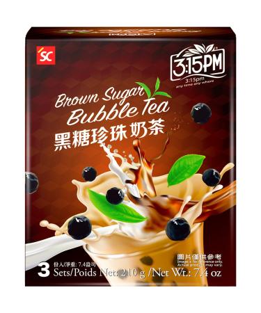 3:15 PM - Brown Sugar Bubble Tea - Multipack (24 X 210 GR) Brown Sugar Bubble Tea Multipack