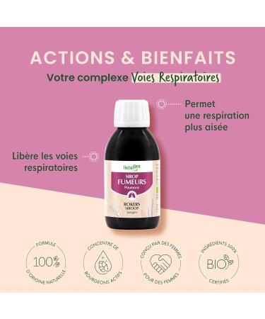 HerbalGem Organic Smoking Syrup for Smoker's Breathing Well-Being 250 ml + Throat Gums for Smokers 45GR - Buy Online on GoSupps.com