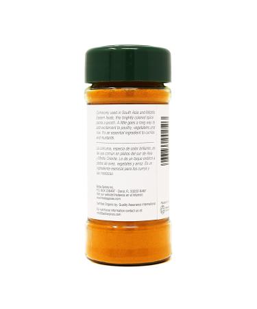 Badia Organic Turmeric 2oz - Pure and Potent Turmeric Powder - Buy Online on GoSupps.com