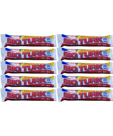 Nestle Big Turk Chocolate Candy Bar 60 Grams/2.1 Ounces - 10 Pack - Buy Online on GoSupps.com