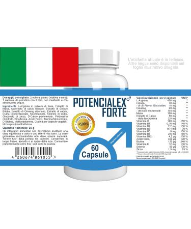 Potencialex Forte - 180 capsules (3x 60 capsules) - 2023 C - Buy Online on GoSupps.com