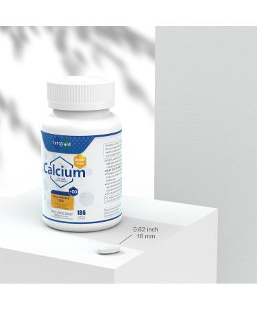 1st Aid Calcium-Supplement Women-Men - 186 Coated Caplets - Buy Online on GoSupps.com