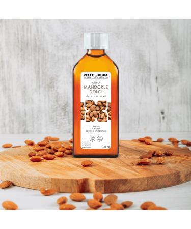 DERMOCURA Almond oil sweet almond oil facebodyhair nourishing against the drawing 100 ml - Buy Online on GoSupps.com