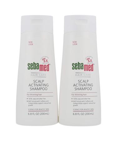 Sebamed Anti Hair Loss Scalp Activating Shampoo for Thinning Hair Supports Natural Hair Growth Helps Fight Hair Loss Dermatologist Recommended 6.8 Fluid Ounces (200 Milliliters) Pack of 2