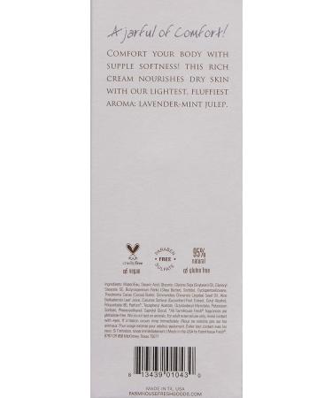 Farmhouse Fresh Rich Shea Butter Body Cream - Fluffy Bunny 8oz | Hydrating Body Moisturizer - Buy Online on GoSupps.com