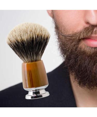 Perfk Travel Razor Brush for Men | Luxury Shaving Accessories | Hairdresser Shaving Brush & Facial Care | Perfect Gift for Dad & Friends - Buy Online on GoSupps.com