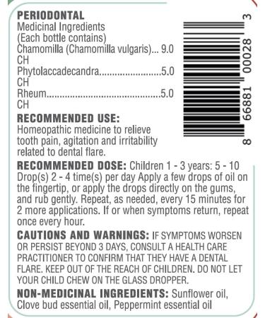 Punkin Butt Natural Teething Oil Made with chamomilla for Relieve Tooth Pain Agitation and Irritability Related to Dental Flare - 1.0 Fl Oz - Buy Online on GoSupps.com