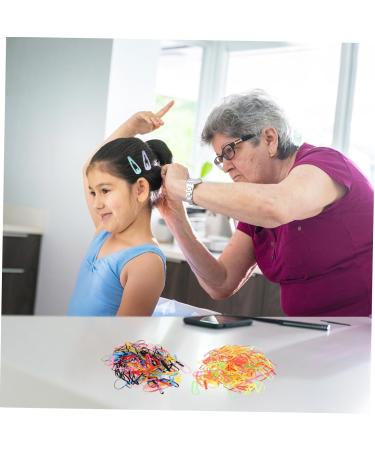 minkissy 2 Sets Children's Headgear Girls Hair Claws Girl Hair Ties Kit Kids Hair Accessory Kit Fashion Hair Clips Lovely Hair Rope Ponytail Holders Tiny Hair Clips Mini Baby Nylon Bow Tie - Buy Online on GoSupps.com