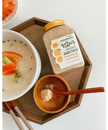 JRND Foods Fermented Soybean Powder 180g - Korean Pantry Cheonggukjang Recipe | Vegan, Non-GMO, Gluten-Free - Buy Online on GoSupps.com