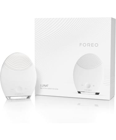 FOREO LUNA Face Exfoliator Brush and Silicone Cleansing Device for Combination Skin with 2 Year Warranty & 10 Year Quality Guarantee Ultra-sensitive Skin - Buy Online on GoSupps.com