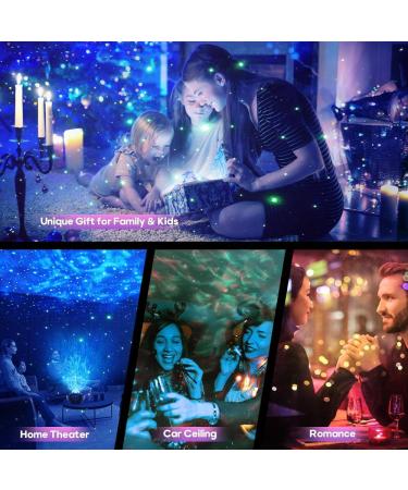 Dienmer Star Projector Galaxy Light - Bluetooth Night Light & Music Speaker for Kids | Best Starry Night Projector Gift for Room Decoration - Buy Online on GoSupps.com