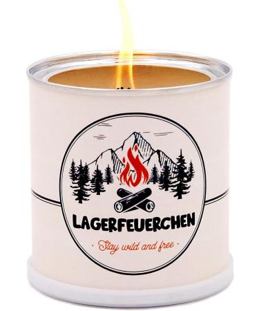 Crackling Mini Campfire Candle - Perfect Summer Gift for Home Decor | International Shipping Available - Buy Online on GoSupps.com