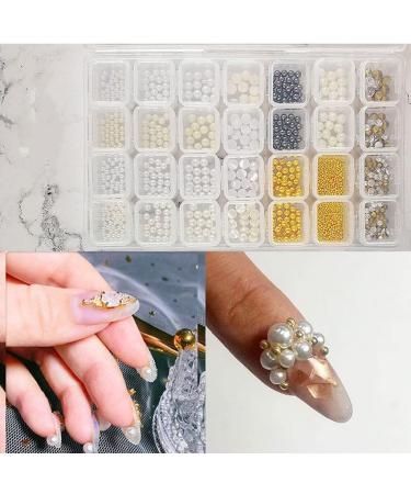 28-Grid Nail Nail Steel Beads Nail Art Cellphone For Case Ornament For Nail Art Decoration Jew 28-grid Nail Nail Steel Beads Nail Art For Nail Art - Buy Online on GoSupps.com