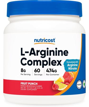 Nutricost L Arginine Complex - Fruit Punch - 60 Servings