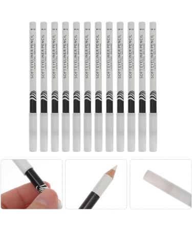 FOMIYES Eyeliner Pens Set 12 Pieces White Eyeliner Pencils Highlighter Easy to Apply and Portable - Buy Online on GoSupps.com