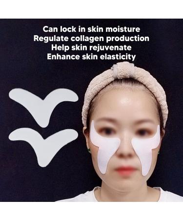 Nasolabial Folds Smoothing Patch V Shaped Nasolabial Folds Patch Face Removal Pads Hydrogel Cheek Stickers Anti Aging Facial Firming Lifting Patch - Buy Online on GoSupps.com