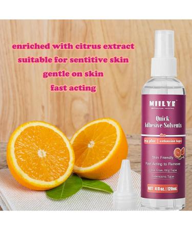MIILYE Lace Glue Remover 4oz - Gentle Tape in Extension & Wig Adhesive Remover - Buy Online on GoSupps.com