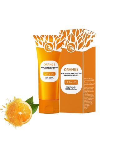 Facial peeling natural orange peeling gel 50 g orange exfoliating brightening gel gently cleanses and improves skin condition 1 piece 50 g 1er Pack