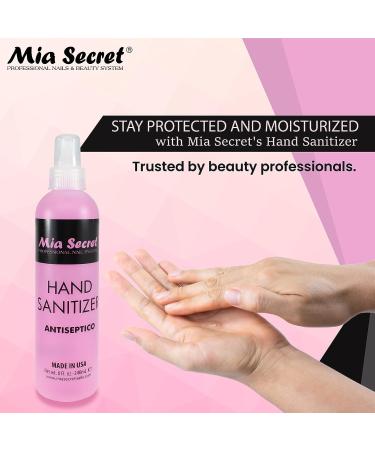 Mia Secret Professional Nail System Hand Sanitizer Antiseptic 8oz - Buy Online Now! - Buy Online on GoSupps.com