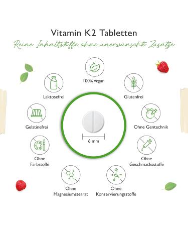 Buy Vitamin K2-365 Tablets | Premium Vegan K2Vital MK7 - 99.7% All Trans MK7 - High-Dose & Lab Tested - Buy Online on GoSupps.com