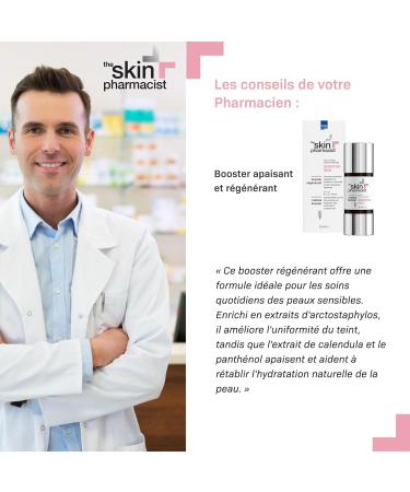 The Skin Pharmacist SENSITIVE SKIN - Soothing & Regenerating Booster - Concentrated Care for Sensitive Skin - 15ml - Buy Online on GoSupps.com