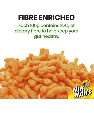  Niknaks Niknaks Corn Snacks Chutney-flavored corn snack 135g pack - Buy Online on GoSupps.com