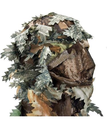 VORCOOL 3D Camouflage Face Mask - Breathable Leaves Camo Hunting Mask - Free Size for Outdoor Activities - Buy Online on GoSupps.com
