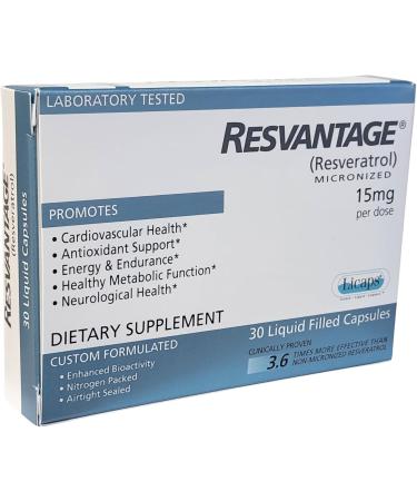 Resvantage for Humans (30 Liquid Capsules) - Buy Online on GoSupps.com