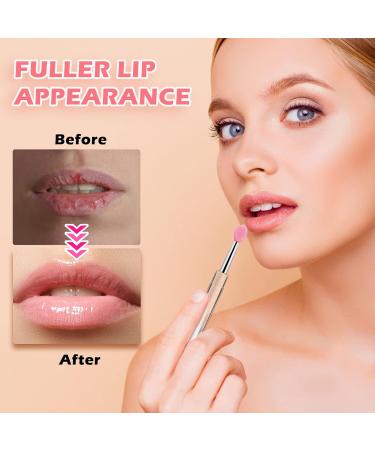 Cobee Soft Lip Brushes - 5 Silicone Lip Makeup Applicators with Cover | Reusable Lip Peeling Tools for Flawless Application - Buy Online on GoSupps.com