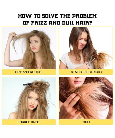 Omaky Keratin Repair Hair Mask with Argan & Coconut Oil - 2PCS Instant Hair Treatment | Nourish & Revitalize for All Hair Types - Buy Online on GoSupps.com