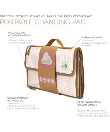 XL Portable Diaper Bag | Waterproof Baby Bag with 6 Compartments | Ideal Gift for Newborns | Vichy - Buy Online on GoSupps.com