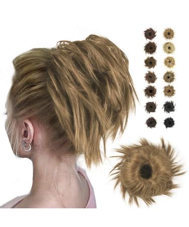 BARSDAR HAARDICH HAIRGUMISHAUS DUTT natural updos hair extension with rubber band voluminous scrunchy messy nodes for women/girls