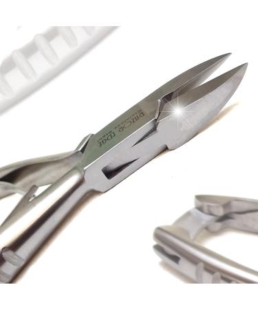 Razor Edge Toe Nail Clipper Ingrown Toe Nail Cutter Podiatry Tool Professional Toe Nail Removal Tool (RE5011 Grooved Handle) - Buy Online on GoSupps.com