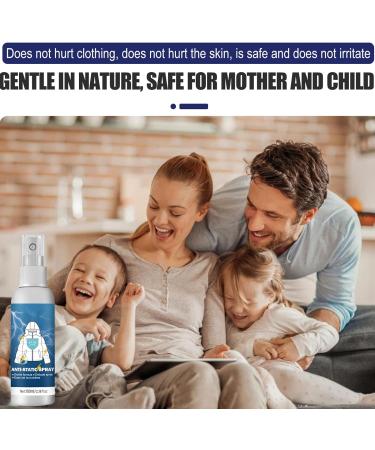 KOAHDE Static Eliminator Spray Anti Static Spray Clothes Static Remover for Clothes Travel Anti Static Spray Reduce Static for Clothes Static Cling Remover Anti Static Spray for Clothes 100ML - Buy Online on GoSupps.com