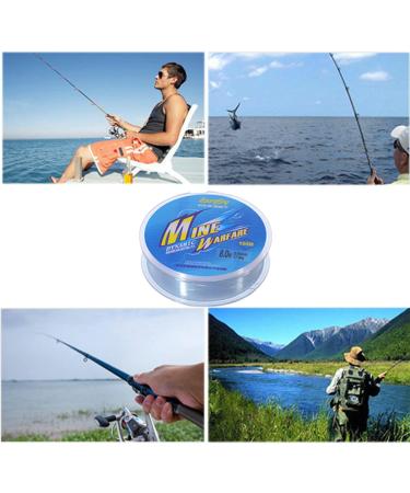 Rnitle 0.45mm Nylon Fishing Line - 100m Transparent Monofilament for Trout & Pike | Strong Tension Fishing Cord & Jewelry Decoration - Buy Online on GoSupps.com