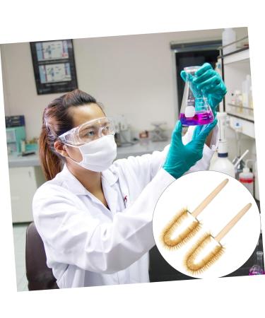 Solustre 4-Part Set Laboratory Cleaning Brushes - Baby Bottle Piston & Pipe Brushes for Scientific Use - Buy Online on GoSupps.com