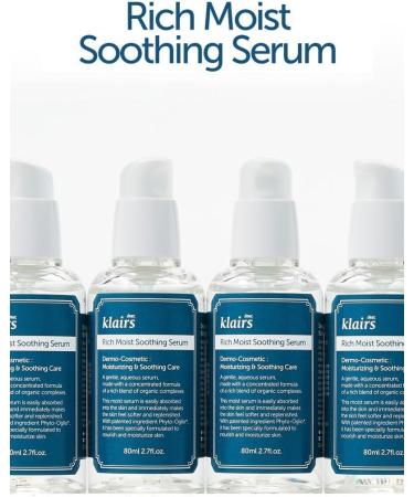 KLAIRS Rich Moist Soothing Serum (80ml 2.7oz) - Buy Online on GoSupps.com
